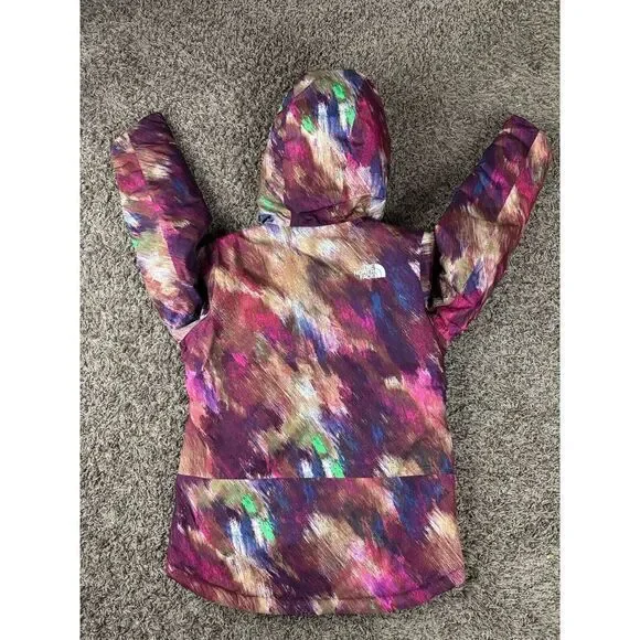 THE NORTH FACE Girls' Freedom‎ Insulated Jacket, Boysenberry Paint Size Large 12